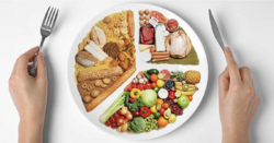 Importance des féculents, protéines et légumes pour un repas équilibré